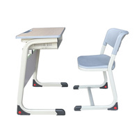 Table d'étude de haute qualité pour étudiants, articles de papeterie pour l'école, ensemble bureau et chaise