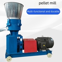 Machine de traitement des aliments en granulés pour animaux d'élevage, moulin à granulés robuste pour usine et vente au détail
