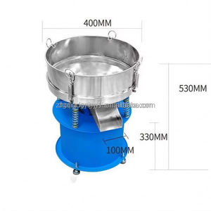 Nouveau Tamis Vibrant Électrique 220V en Acier Inoxydable pour Poudre, Farine et Peinture, sur Chariot, Petit Tamis Vibrant, Machine de Tamisage - Product Image 2