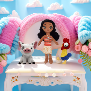 Nouvelle Peluche Cochon de Compagnie Aventure Océanique, Poulet Amusant, Poupée Princesse <span class=keywords><strong>Moana</strong></span>, Jouet Anime, Jouet de <span class=keywords><strong>Dessin</strong></span> <span class=keywords><strong>Animé</strong></span>, Cadeau d'Anniversaire pour Enfants - Vente Chaude - Product Image 6