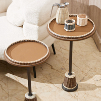Design d'intérieur minimaliste décor à la maison décor d'objet de table à thé marron accessoire de maison pour le salon