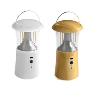 Wason工厂新款最佳价格可充电户外野营发光二极管灯可调光三色温发光二极管灯
