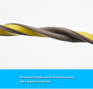 Bande d'étanchéité inférieure de porte Flexible pliable fond de Protection contre la poussière pour porte de Garage aluminium bulle grandes bandes de protection de charnière - Product Image 4