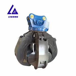 4 Claw 5 Claw vỏ cam lấy thủy lực phế liệu lấy cho 5-30ton máy xúc