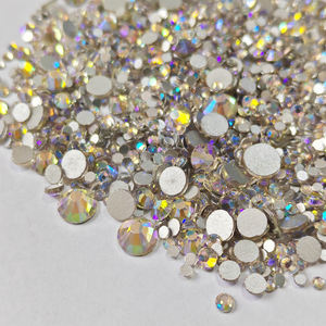 Hisenlee SS3-SS20 3D cristal <span class=keywords><strong>strass</strong></span> nuit ciel étoilé couleur <span class=keywords><strong>Strass</strong></span> pour ongles maquillage mariage luxe 1440 pièces/sac verre - Product Image 5