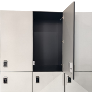 Fumeihua tùy chỉnh <span class=keywords><strong>2</strong></span> <span class=keywords><strong>Tier</strong></span> 4 cột <span class=keywords><strong>HPL</strong></span> <span class=keywords><strong>Locker</strong></span> cho lưu trữ lớn và RFID <span class=keywords><strong>Locker</strong></span> - Product Image 3