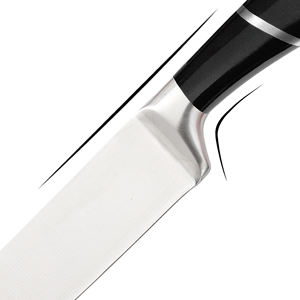 Afilador de chef de acero inoxidable para cocina, 9 Uds., pelador de cizalla, juego de cuchillos de cocina con mango de <span class=keywords><strong>herradura</strong></span> hueca - Product Image 2