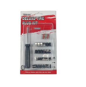 YS-669 Kit di Riparazione Pneumatici Tubeless Portatile e Universale, Soluzioni di Riparazione Pratiche per Tutti i Tipi di Pneumatici - Product Image 2