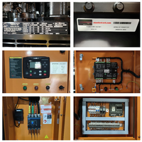 Generador de Reserva de Emergencia 120kW 132kW 150kVA 165kVA con Motor Genuino Serie 6BTAA 200kVA 220kVA 250kVA Tipo Silencioso con Cubierta Guangzhou