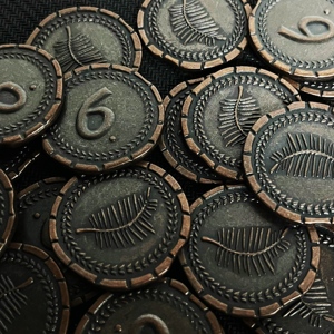 Accessoires de <span class=keywords><strong>jeu</strong></span> de société : Pièces de monnaie métalliques personnalisées <span class=keywords><strong>7</strong></span> Wonders, en alliage de zinc, 1/3/6 valeurs, vente en gros, cadeau de festival, <span class=keywords><strong>jeu</strong></span> de fête, haute qualité - Product Image 5