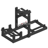 Châssis personnalisé Siège métal aluminium Avion complet Plate-forme de course SIM Conduite Profil aluminium 8080 Siège complet