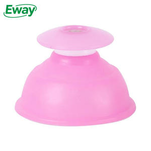 Juego de ventosas de silicona suave fácil de usar portátil para belleza y masaje productos de goma meridianos de presión negativa tazas de ventosas - Product Image 1