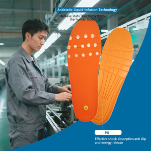 एड़ी दर्द राहत ऑल-डे शॉक अवशोषण एंटीस्टैटिक कपड़े के अनुकूल नरम आराम यूनिसेक्स जूते तटस्थ आर्क इनसोल्स - Product Image 5