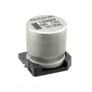 ตัวเก็บประจุแบบ SMD ยี่ห้อ Manufacturer Channel รุ่น Surface Mount UUG2D220MNJ1MS ความจุ 22 ไมโครฟารัด ชนิดอลูมิเนียม 22UF 20% 200V - Product Image 1