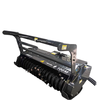 Broyeur forestier Eastmach pour chargeuse compacte, déchiqueteuse de bois, débroussailleuse avec garantie d'un an pour la construction