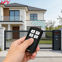 Télécommande sans fil étanche à code fixe automatique multi-fréquence OEM 315/433 MHz pour porte de garage |   Marque HFY