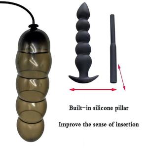 TTFOREST Silikon-Aufblasbarer Masturbator - Künstlicher <span class=keywords><strong>Penis</strong></span> mit Pumpe und Passendem Plug für Weibliche Selbstbefriedigung - Product Image 2