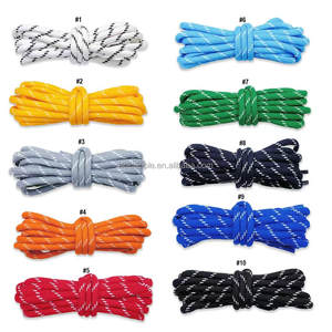 Lacets ronds pour <span class=keywords><strong>bottes</strong></span> <span class=keywords><strong>Columbia</strong></span>, lacets de rechange robustes en corde pour <span class=keywords><strong>bottes</strong></span> de randonnée et de travail - Product Image 2