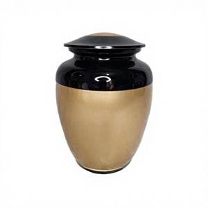 Urna Funeraria de Metal Hecha a Mano con Acabado Personalizado, Urna de Alta Calidad para Adultos, Artículos Funerarios para Seres Queridos, Urnas Personalizadas para Recuerdos - Product Image 1