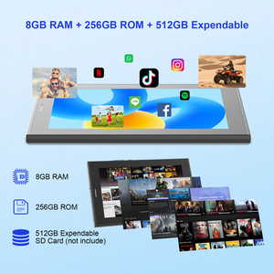แท็บเล็ต C Idea ลดราคาพิเศษ รับผลิตแบบ ODM/OEM แท็บเล็ตพีซี 7 นิ้ว ระบบแอนดรอยด์ แรม 8GB รอม 256GB สำหรับธุรกิจและความบันเทิง-สีดำ - Product Image 5