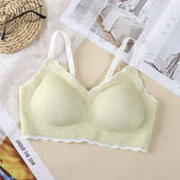 Soutien-gorge en dentelle pour femmes Soutien-gorge Push Up Deep V Underwear Wireless Brassiere A B C D Cup Beauty Back Bralette full Cup Sexy Thin Lingerie