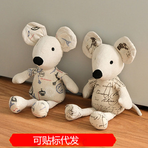 Fabric Animal Door Stop Mickey <b>Mouse</b> Design Floor Mount Durable Home Decoration Windproof Anti Collision Ornament - Product Image 5