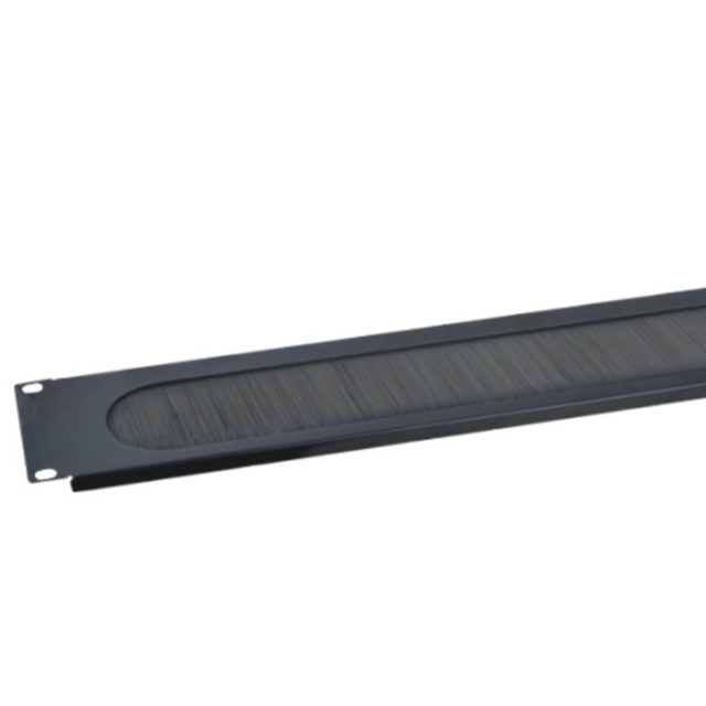 MT-4482 1u Utility Brush Cable Management Brush Panel Blank Panel