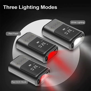 Gonfleurs de pneus de vélo rechargeables portables Mini compresseur d'<span class=keywords><strong>air</strong></span> sans fil avec écran d'affichage numérique LCD - Product Image 4