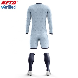 Uniforme de Fútbol Personalizado de Último Diseño y Alta Calidad, Conjunto de Camiseta de Fútbol de Manga Larga de Secado Rápido - Product Image 2