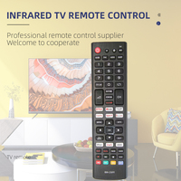 Control remoto universal RM-L1691 para televisores inteligentes LCD LED con muchos botones de acceso directo
