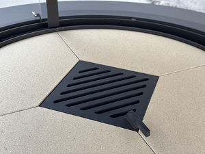 360 °   Poêle à bois suspendu au plafond, <span class=keywords><strong>foyer</strong></span> <span class=keywords><strong>fermé</strong></span> à rotation libre, <span class=keywords><strong>foyer</strong></span> suspendu Cocoon, 900 mm - Product Image 6