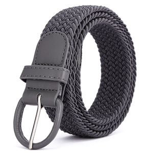 Cinturón Casual Elástico de Sarga <span class=keywords><strong>para</strong></span> Hombre y <span class=keywords><strong>Mujer</strong></span> Desong, Transpirable, con Hebilla de Aleación, Impermeable, 38mm, Color Personalizado - Product Image 2