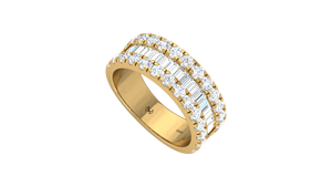 <b>14K</b> <b>Gold</b> & Natural Diamond Women's Band <b>Ring</b> | 1.88Ctw - Product Image 2