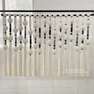 Boho 150*100cm gran marco colgante clásico metálico negro pared arte decoración del hogar salón comedor tapiz EH2503083 - Product Image 1