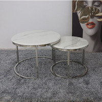 Grossistes en meubles de salon Table basse personnalisée en métal et en bois