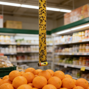 Piège à mouches autocollant double face écologique et non toxique Magicatch, directement de l'usine, avec épingles adhésives pour les magasins de fruits et les cafés - Product Image 6