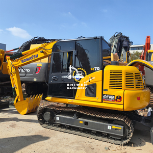 Excavadora Komatsu pc70 con motor Komatsu SAA4D95LE-5, miniexcavadora de cadenas para agricultura y construcción pc35 pc40 pc55 pc58 - Product Image 4