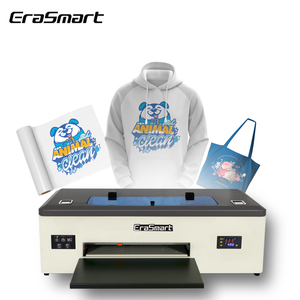 Impresora DTF Erasmart A3, impresora de inyección de tinta de transferencia de calor digital de 30cm, máquina directa a película para camisetas de algodón textil