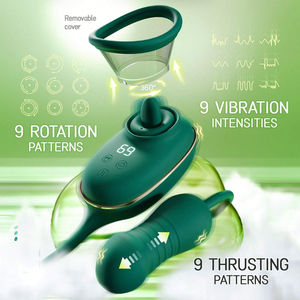 Emme yalama klitoral vibratör klitoris mastürbasyon vajina nipeller stimülasyon sokmak g-spot yapay penis vibratör kadınlar için - Product Image 2