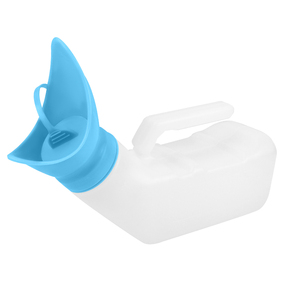 Portable Unisex Men Women 1L <strong>Urinal</strong> Pee <strong>Bottle</strong> for Travel Car Toilet Old Man Household Personal Hospital Care - Product Image 2