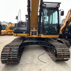 รถขุดตีนตะขาบไฮดรอลิก Caterpillar Cat320D2 มือสอง ขนาด 20 ตัน เครื่องจักรก่อสร้าง รุ่น 320 320D 330D พร้อมเครื่องยนต์ - Product Image 3