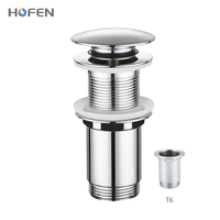 Vanne Click Clack G1-1/4 en laiton pour lavabo de salle de bain, siphon anti-odeur facile à nettoyer, filtre de lavabo
