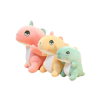 Peluche personnalisée Dinosaure endormi Jouet en peluche personnalisé Dinosaure Animal en peluche Oreiller Vente en gros Jouet en peluche Dinosaure Animal