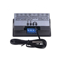 Contrôleur de température haute précision W3230 12V 24V 110V 220V avec sonde de capteur de température NTC