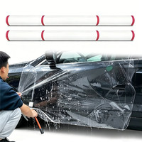 Film de protection de peinture automobile universel flexible et extensible PPF de 1,52 x 15 m avec bordures parfaites et coutures invisibles, adapté à divers véhicules