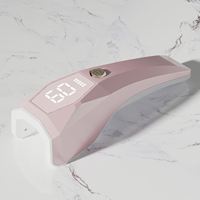 Lámpara de Uñas LED UV Mini USB Recargable, Secador de Uñas Portátil para el Hogar, Lámpara de Mano para Arte de Uñas, para Curar Esmalte de Gel