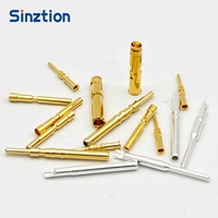 Connecteurs d'insertion mâles et femelles en acier inoxydable usinés CNC professionnels, plaqués étain, pour applications énergétiques renouvelables