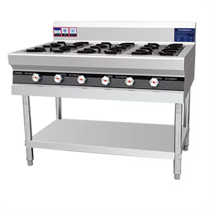 Lyroe Hot Bán Thương Mại Nhà Hàng Đơn Lập <span class=keywords><strong>8</strong></span> Burner <span class=keywords><strong>Gas</strong></span> Phạm Vi Vỉ Nướng Tấm Ván <span class=keywords><strong>Gas</strong></span> Nấu Ăn Thương Mại <span class=keywords><strong>Gas</strong></span> Đất Sét Nồi Bếp - Product Image 4