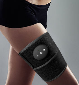 Sabuk pijat kaki elektrik nirkabel, pemijat paha dan betis untuk latihan otot pereda nyeri dan peningkatan sirkulasi darah - Product Image 2