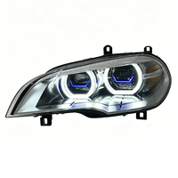 Projecteur laser pour voiture SJC Auto, phare de haute qualité pour BMW X5 E70, feux de jour jaunes et blancs, double couleur, très vendu